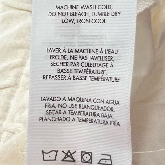 WeWoreWhat Solid Sweat Pants in Off White (L) - Picture 8 of 14